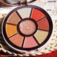 ราคา SIVANNA DAZZLING PRO PALETTE -HF5036 อายแชโดว์เนื้อฝุ่นผสมชิมเมอร์ มาพร้อมกับกลิตเตอร์สุดวิ้ง**ของแท้ พร้อมส่ง (5915523674)