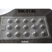 ราคา MK-0146 พุดดิ้งฟองดองบอลกลม แม่พิมพ์ช็อคโกแลต แม่พิมพ์ไมกา (MIKA) (44656208174)
