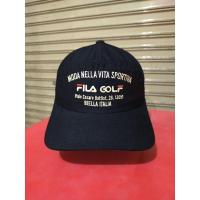 ราคา หมวก Fila Golf Vintage 7 Panel มือสอง (23846841164)