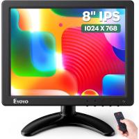 ราคา Eyoyo 8" 1024x768 4:3 IPS Mini Monitor | HDMI/VGA/AV/BNC | รีโมท+ลําโพง | สําหรับ Raspberry Pi, CCTV, ระบบรักษาความปลอดภัย (44307865252)