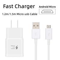 ราคา 15W Fast Charger 1.2 M/1.5 M Micro USB สาย android สําหรับ Samsung S6 S7 edge Note4 Note5 J2 J4 Plus J5 J6 J8 J7 Prime A6 A7 2017 สายอะแดปเตอร์ (54956907114)