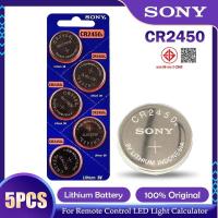 ราคา Sony CR2450 แบตเตอรี่ลิเธียม 3V สําหรับนาฬิกากุญแจรถรีโมทคอนโทรลปุ่มเซลล์ (27132341870)