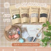 ราคา ชุดจัดสวนขวดแก้ว ไซส์ M -ขวดทรงกลม ฝาโอ๊ค (10*11) (23525528081)