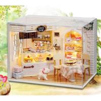 ราคา บ้านตุ๊กตาD66ร้านเค้กพร้อมแมวเหมียว (10005839259)