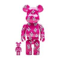 ราคา bearbrick Hitohata Usagi 400%+100% ของแท้ ของใหม่ไม่แกะ (12507796348)
