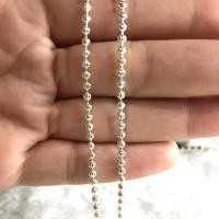 ราคา สร้อยคอเงินอิตาลี ลายเม็ดมะยม (6137924268)