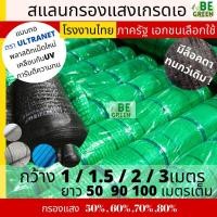 ราคา สแลนกรองแสง 2x100 สแลนกันแดด 50 60 70 80%สีเขียว ดำ น้ำเงิน ฟ้า ยกม้วน ตาข่ายกรองแสง ผ้าสแลมกันแดด บังแดด (25632311711)