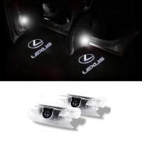 ราคา 2pcs Lexus IS250 RX300 GS300 IS300 RX330 GX470 RX 350 LX470 ES350 GS350 NX ES เป็น LED รถประตูยินดีต้อนรับโลโก้โปรเจคเตอร์ (25239629323)