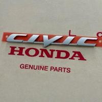 ราคา แท้ศูนย์ โลโก้ CIVIC FD 2006-2011 ขนาด 17.5x2.5cm (AOY-75722-SNL-T01) (53650884110)
