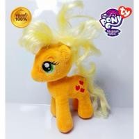 ราคา ตุ๊กตาม้าโพนี่ ty ของแท้ สภาพ 100% ของใหม่ ป้ายครบ #apple jack (41312260204)
