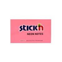 ราคา กระดาษโน้ตกาวในตัว ชนิดกาวหัว STICK'N #21170 ขนาด 3x5 นิ้ว สีชมพูนีออน (PC) (9111992282)
