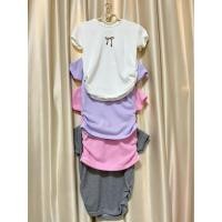 ราคา เสื้อครอปแฟชั่น ผู้หญิง งานปัก โบว์ น่ารักๆ (28888953047)
