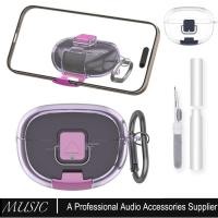 ราคา [Secure Lock] สําหรับ Bose Ultra Open Earbuds Case(2024), Clear TPU Protective Cover Phone Holder for Bose Open Ear Wireless Earbuds Accessories พร้อมชุดทําความสะอาด (42464765780)