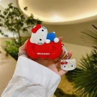 ราคา สินค้าพร้อมCase สําหรับ Beats Studio Buds/Buds+ Plus น่ารักและใหม่การ์ตูน Hello Kitty ซิลิโคนอ่อนนุ่มหูฟังฝาครอบป้องกันพร้อมเชือกพิเศษ (43877648105)
