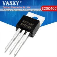 ราคา 10pcs S20C40C TO-220 S20C40 S20C45C S20C60C S30C40C S30C45C S10C40C Schottky ทั่วไป cathode อิเล็กทรอนิกส์ component vanxy (44907510715)