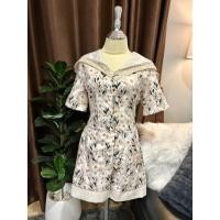 ราคา จั้มสูทลายดอกเดซี่ แต่งคอปกลูกไม้ (18868159442)