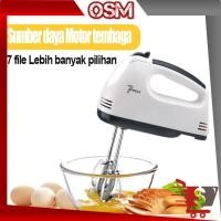 ราคา OSM - H683 Hand Mixer Cake Mixer Mini Multi-Function Mixer Bread Mixer / 7 Speeds Mixer / Hand River (25987480438)