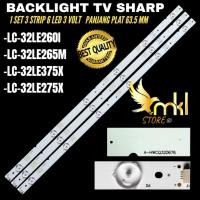 ราคา SHARP 32 นิ้ว LED TV BACKLIGHT LC-32LE260I-LC-32LE265M- LC-32LE375X-LC-32LE275X SHARP LED TV BACKLIGHT (42627275793)