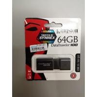 ราคา Flash Drive แฟลชไดร์ฟ 64GB Kingston DT100G3/64 GB USB 3.1 ของแท้ (9102648095)