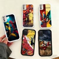 ราคา WB35 Deadpool และ Wolverine สําหรับ Hp ชุบ Samsung S20 A73 S21 FE F04 A55 A53 M04 A54 A71 5G วัสดุ TPU (51107408007)