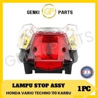 ราคา GENKI-PARTS/WIN-STOP LAMP-ASSY/BACK-LIGHT/REAR/COMB/TAIL/LAMP/REAR/REM/MOTORCYCLE/2010/VARIO-K50/ARTECH/K101/GRA-KORI-K (48657983102)