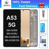 ราคา 6.5 LCD สําหรับ Samsung Galaxy A53 5G A536 SM-A536B A536U A5360 A536E จอแสดงผล Touch Screen Assembly กรอบเปลี่ยน (43216861631)