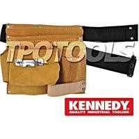 ราคา กระเป๋าเครื่องมือช่างหนัง(คาดเอว) มีช่องใส่ 5 ช่อง KEN593-3470K "KENNEDY" สินค้าประเทศอังกฤษ (24829690424)