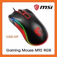 ราคา ส่งฟรี!! Gaming Mouse Msi M92 RGB (4139000751)