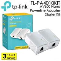 ราคา POWER LINE (เพาเวอร์ไลน์) TP-LINK (TL-PA4010 KIT) AV600 Nano Powerline Adapter Starter Kit (3648820370)
