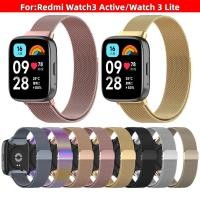 ราคา สาย สําหรับXiaomi Redmi Watch3 activeนาฬิกา สาย สำรอง สายสแตนเลสRedmi watch 3 activeสายสําหรับ Redmi watch 3lite (22681154324)