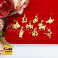 ราคา จี้ทอง 12 ราศี จี้ประจำปีเกิด ใส่ในชีวิตประจำวัน ทองชุบ ทองปลอม เสริมสิริมงคล งานสวยพร้อมส่ง (20653498013)