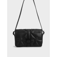 ราคา Charles&keith-silingbag CNK กระเป๋าสะพาย Quilted ของแท้ (29765231577)