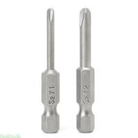 ราคา Feela 2 ชิ้น 50 มม.แม่เหล็ก 1 4 Hex Shank Tri-wing Y Tip สําหรับหัวไขควง Bits ชุด (41268176651)