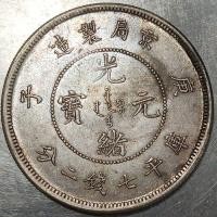 ราคา เหรียญเงิน Da Qing เงินเก่าหยวนของแท้ 100% แพ็คเก่า Guangxu Jingguang Made Gengzi Seven เหรียญสองจุด Longyang หัวใหญ่ (46806200515)