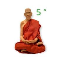 ราคา ครูบาศรีวิชัย นักบุญแห่งล้านนา วัดบ้านปาง (หน้าตัก 5นิ้ว สูง18ซม.)งานไฟเบอร์หุ่นขี้ผึ้ง ห่มจีวรเสมือนจริง ท่านเป็นพระผู้ (9999483743)