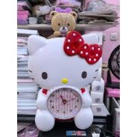 ราคา นาฬิกาแขวนสีแดง Hello Kitty (53957022445)