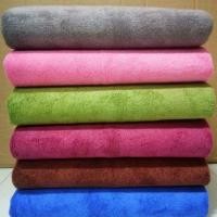 ราคา ผ้าเช็ดตัวนาโน ผ้าขนหนูนาโน สีพื้น (6517959763)