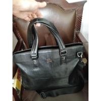 ราคา กระเป๋าหนังเอกสารมือสอง แบรนด์burberry (27208189599)