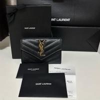 ราคา กระเป๋าสตางค์ YSL มือสอง แท้100% อุปกรณ์ครบ (25383615588)