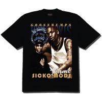 ราคา JDD-T SHIRT เสื้อยืดสีดํา Travis Scott Astro World ติดตั้งเสื้อยืด#直接到服装男女通用 (41509360536)