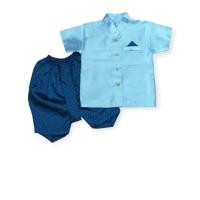 ราคา ชุดไทยเด็กผู้ชาย จงกระเบน สีฟ้าน้ำเงิน (22681358024)