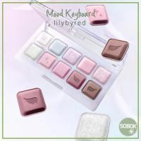ราคา [lilybyred] Mood Keyboard Eye Palette พาเลทอายแชโดว์ 12 สี (23629831567)