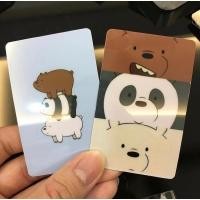 ราคา สติ๊กเกอร์การ์ด WE BARE BEARS EZ-LINK / WE BARE BEARS / สติ๊กเกอร์ EZLINK CUSTOMISE / การ์ด WE BARE BEAR NFC (28983238115)