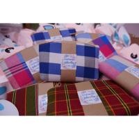 ราคา ของชำร่วย กระเป๋าใส่เหรียญลายผ้าขาวม้า (2447111607)