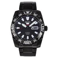 ราคา ลดเพิ่ม 330 ใส่โค้ด INCZ8H3 ﻿Seiko 5 Sports Automatic Men's Watch Black Stainless Strap SRP169J1 (6941356399)
