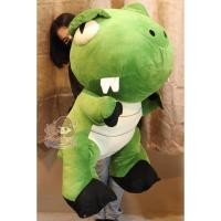 ราคา ตุ๊กตาไดโนเสาร์ก๊อง (สีเขียว) ผ้านุ่มตัวใหญ่❗️ (6581056122)