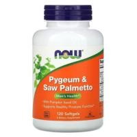 ราคา Now Foods, Pygeum & Saw Palmetto [ 120 Softgels ] with Pumpkin Seed Oil puritan's Pride Saw Palmetto, nature's Way Saw (11312268846)