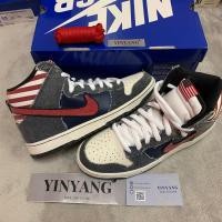 ราคา Nike SB Dunk High Born in the USA รองเท้า nike แท้หายาก (22852549071)
