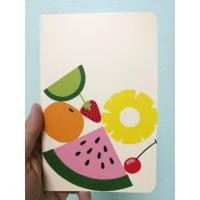 ราคา สมุดโน๊ต Starbucks + ban.dō ลายผลไม้ (1296961794)