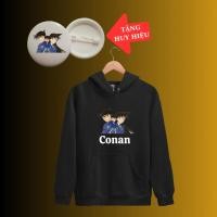 ราคา เสื้อฮู้ดแจ็คเก็ตที่มีภาพของนักสืบโคนันชื่อดังแขนยาวฤดูใบไม้ร่วง-ฤดูหนาวสีขาวผ้าสักหลาดมีฮู้ด-มีตรา (26685267745)